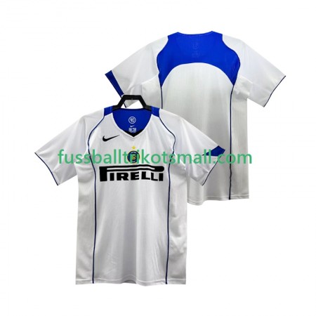 Fußballtrikots Inter Mailand 2004 Retro 2005 Kurzarm Auswärts-trikot kaufen